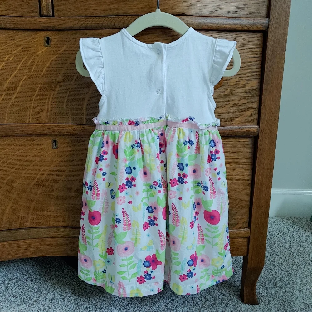 ⭐ Gymboree floral dress 18-24m